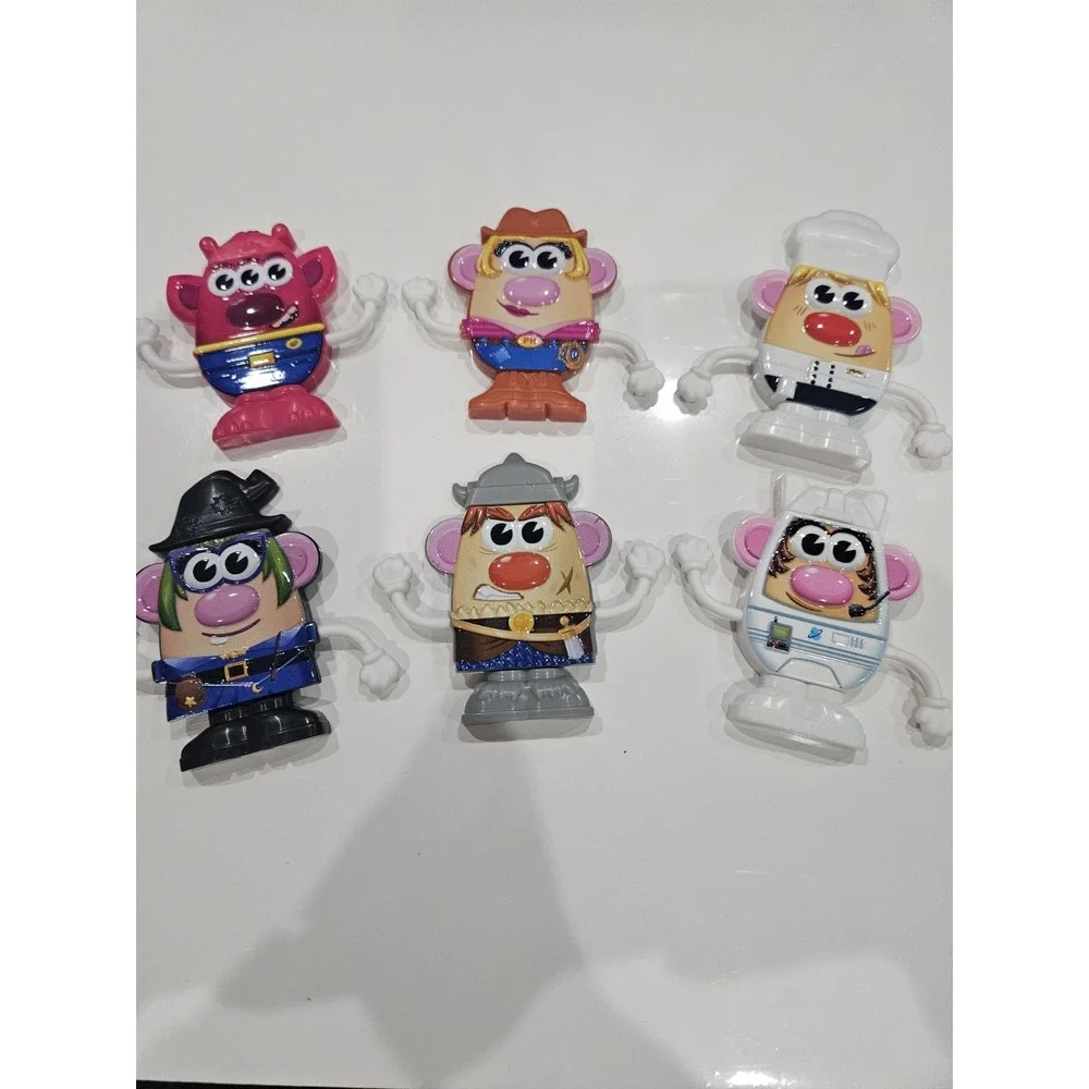 Set Of 6 Mr. Potato Head Mashed Toys From Wendys Kids Toys 2025